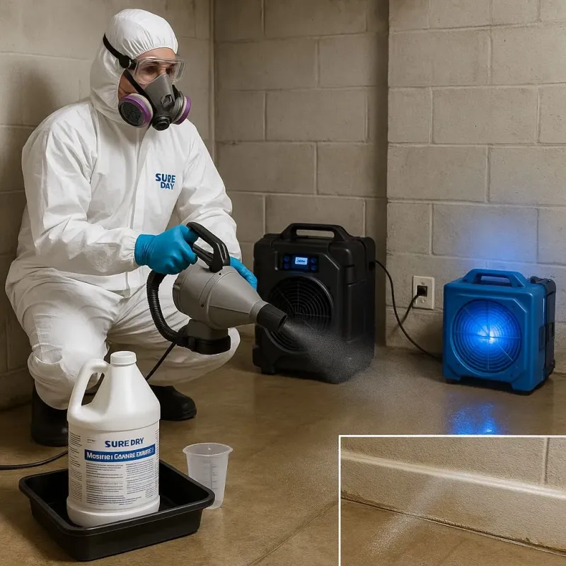 Sanitization and Odor Removal process in Artesia, CA