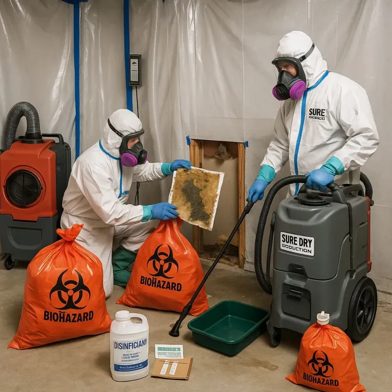 Contaminated Water Handling Protocols process in Artesia, CA