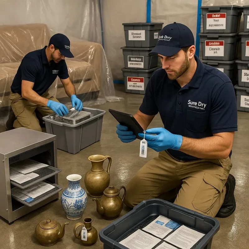 Content Protection and Restoration process in Artesia, CA